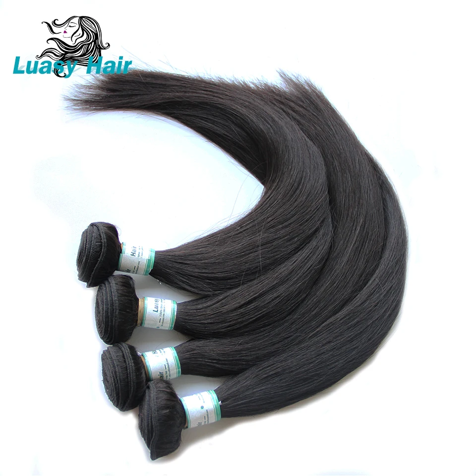 Luasy Hair Brazilian Straight Human Hair Weave 4 Bundles 100% Remy Human Hair Extentions Natural Color 18-28 inch Free Shipping
Luasy Hair Brazilian Straight Human Hair Weave 4 Bundles 100% Remy Human Hair Extentions Natural Color 18-28 inch Free Shipping