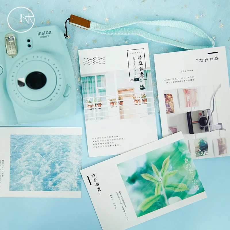 30 Sheets/Set Cool Summer Photography Series Postcard Greeting Card Birthday Gift Card Message Card
30 Sheets/Set Cool Summer Photography Series Postcard Greeting Card Birthday Gift Card Message Card