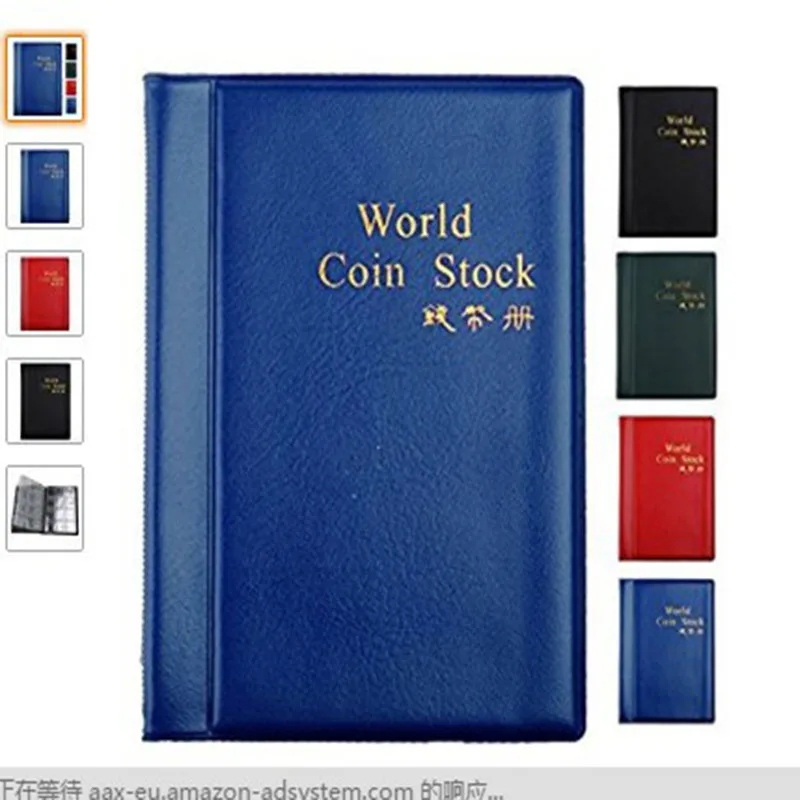 Russian Coin Album & Folder 120 Coin Collection Holders Storage Penny Pockets Money Album Book Case for Coins hot
Russian Coin Album & Folder 120 Coin Collection Holders Storage Penny Pockets Money Album Book Case for Coins hot