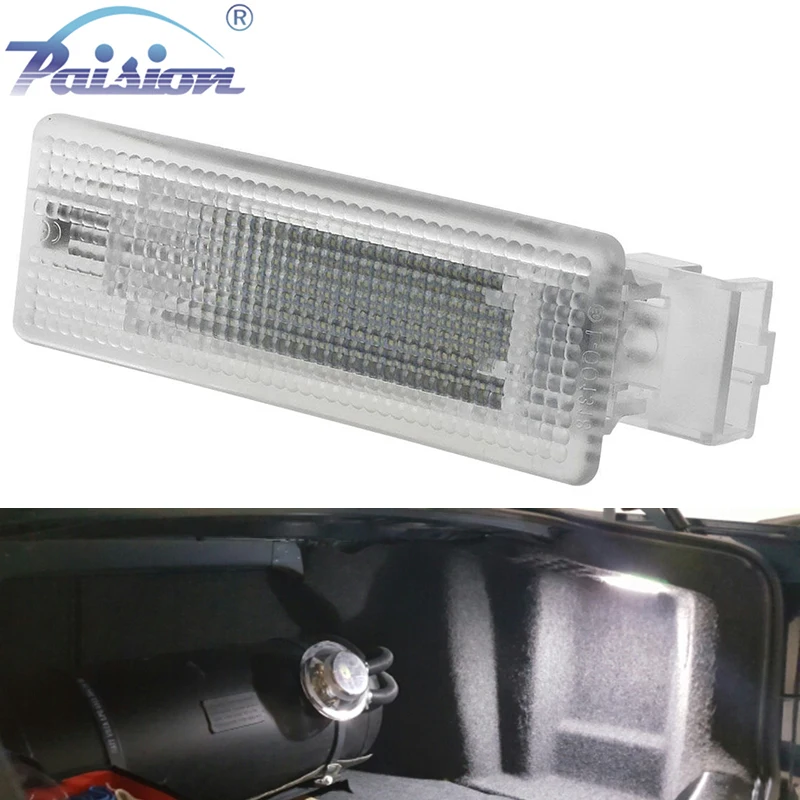 1 шт. белый 18 SMD светодиодный светильник багажника для VW GOLF 5/6 MK5 Mk6 V/VI Jetta Passat