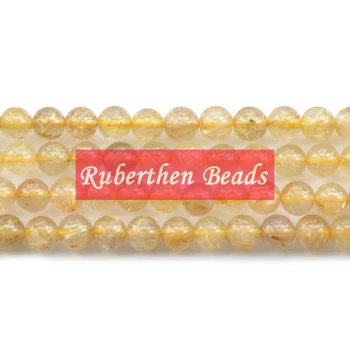 Ruberthen Wholesale High Quantity Trendy Natural Stone Gold Color Rutilated Quarz Loose Beads Stone Round Bead Jewelry Accessory
Ruberthen Wholesale High Quantity Trendy Natural Stone Gold Color Rutilated Quarz Loose Beads Stone Round Bead Jewelry Accessory
