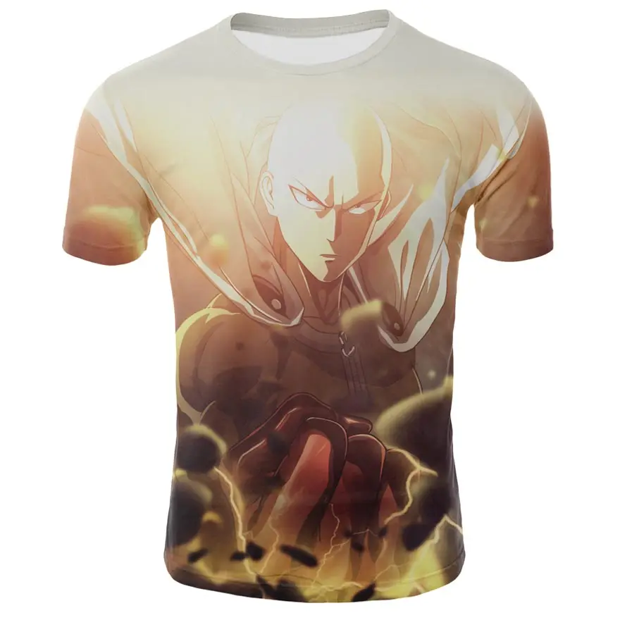 One punch superman Mens 3d t shirt Short sleeve Tee Tops Fashion Print Clothes Anime Cartoon Street Wear Summer T-shirt 3D Male
One punch superman Mens 3d t shirt Short sleeve Tee Tops Fashion Print Clothes Anime Cartoon Street Wear Summer T-shirt 3D Male