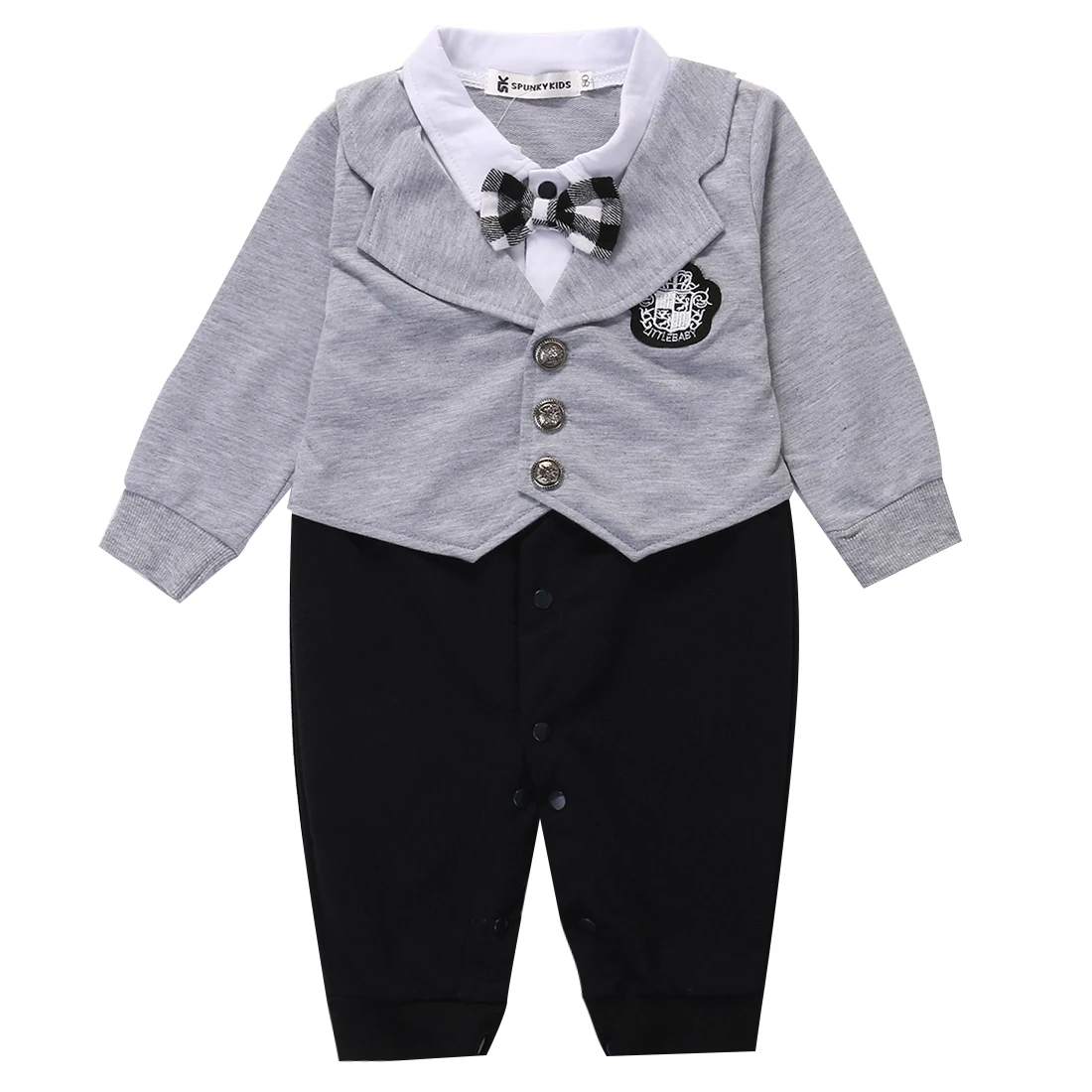 1Pcs Kid Infant Toddler Newborn Baby Boy Cotton Gentleman Romper Jumpsuit Formal Clothes Outfit 0-24M
1Pcs Kid Infant Toddler Newborn Baby Boy Cotton Gentleman Romper Jumpsuit Formal Clothes Outfit 0-24M