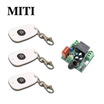 New Mini Size 1pcsReceiver+3pcsTransmitter RF 220V 1CH Wireless Remote Control Power Switch System for LED Light Lamp 315/433MHZ
New Mini Size 1pcsReceiver+3pcsTransmitter RF 220V 1CH Wireless Remote Control Power Switch System for LED Light Lamp 315/433MHZ