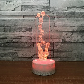 Hanging on by a thread3D Night Light Creative Illusion 3d Lamp LED 7 Color changing Table Desk Lamp For Children Xmas Gift
Hanging on by a thread3D Night Light Creative Illusion 3d Lamp LED 7 Color changing Table Desk Lamp For Children Xmas Gift