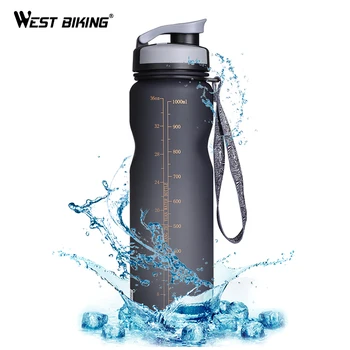 WEST BIKING BPA FREE Cycling Water Bottle 1000ML Leak-Proof Bicycle Kettle Ciclismo Anti-skid Portable Outdoor Sport Bike Bottle
WEST BIKING BPA FREE Cycling Water Bottle 1000ML Leak-Proof Bicycle Kettle Ciclismo Anti-skid Portable Outdoor Sport Bike Bottle