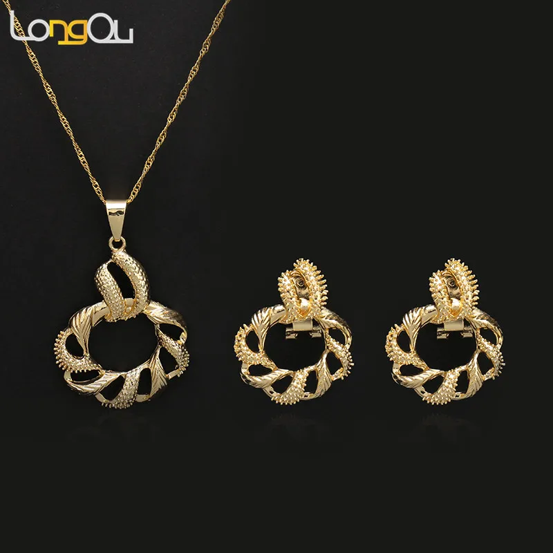 Brand Luxury Necklace Pendant Earrings set Micro Pave Setting Fashion gold Nigerian women bride jewelry Set forengaged paty
Brand Luxury Necklace Pendant Earrings set Micro Pave Setting Fashion gold Nigerian women bride jewelry Set forengaged paty