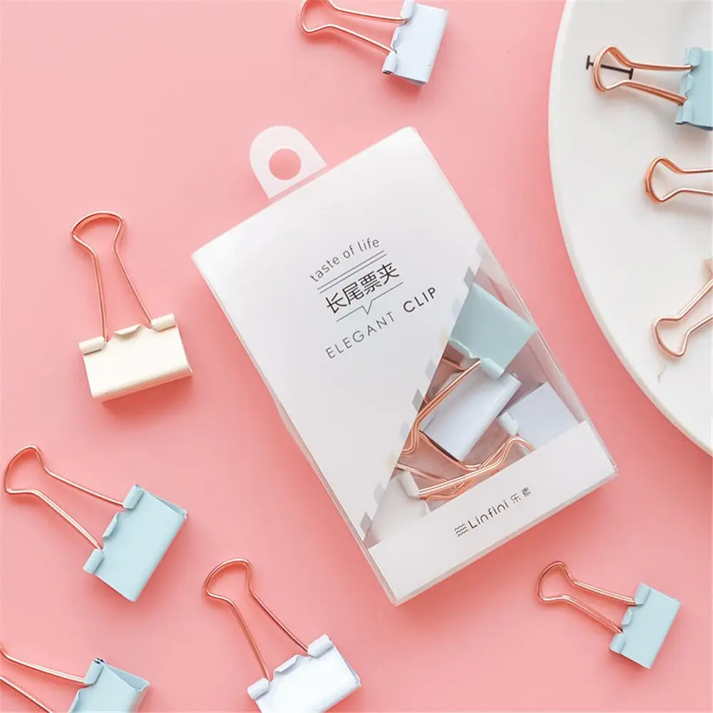 6/8pcs Kawaii Metal Paper Clip 19/25mm Simple Colorful Candy Color Clip for Book Stationery School Office Supplies High Quality
6/8pcs Kawaii Metal Paper Clip 19/25mm Simple Colorful Candy Color Clip for Book Stationery School Office Supplies High Quality