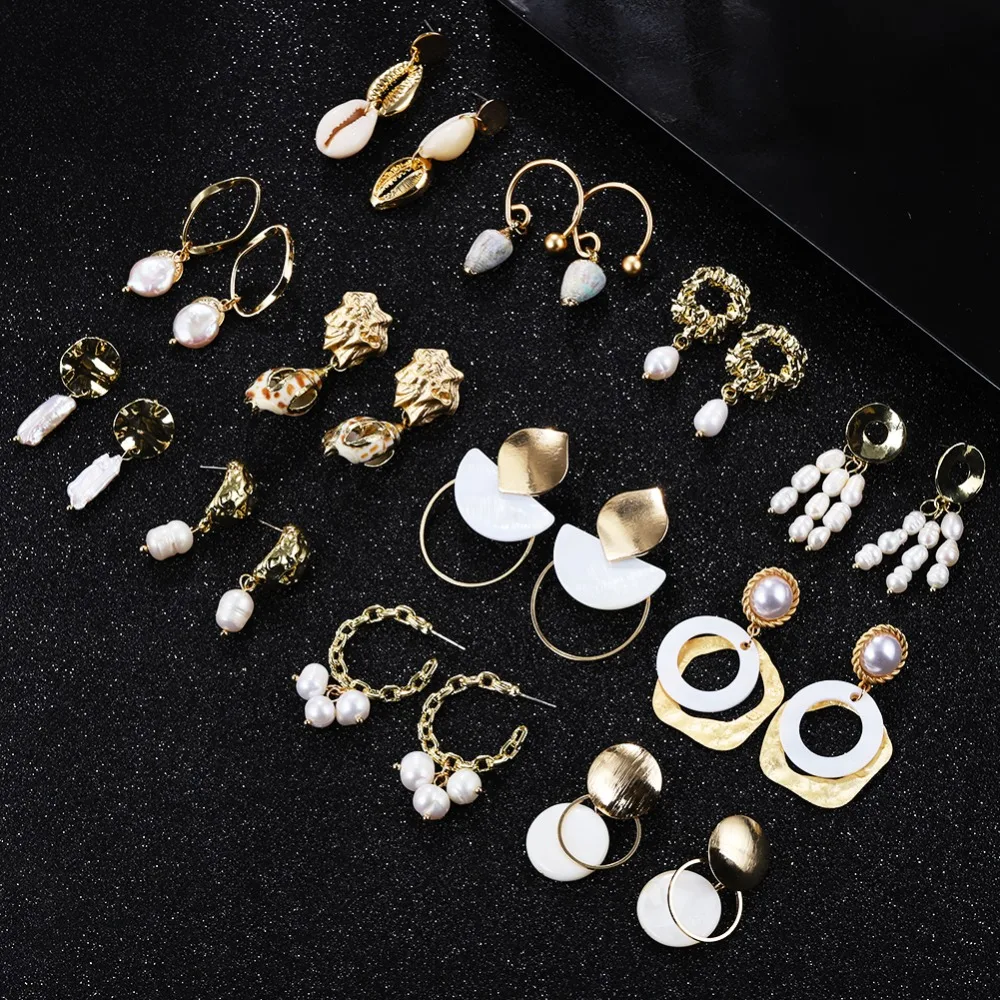 Miwens Shell Freshwater Simulated Pearl Maxi Drop Earrings Female Geometric Boho Statement Earring Handmade Jewelry Bijoux A267
Miwens Shell Freshwater Simulated Pearl Maxi Drop Earrings Female Geometric Boho Statement Earring Handmade Jewelry Bijoux A267