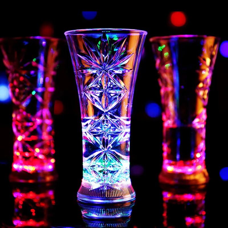 YANXIN Special LED Light Flashing Cup Beer bar Mug Drink Cup Colorful Cup For Whiskey Wine Vodka Home Drinking Ware luminous
YANXIN Special LED Light Flashing Cup Beer bar Mug Drink Cup Colorful Cup For Whiskey Wine Vodka Home Drinking Ware luminous