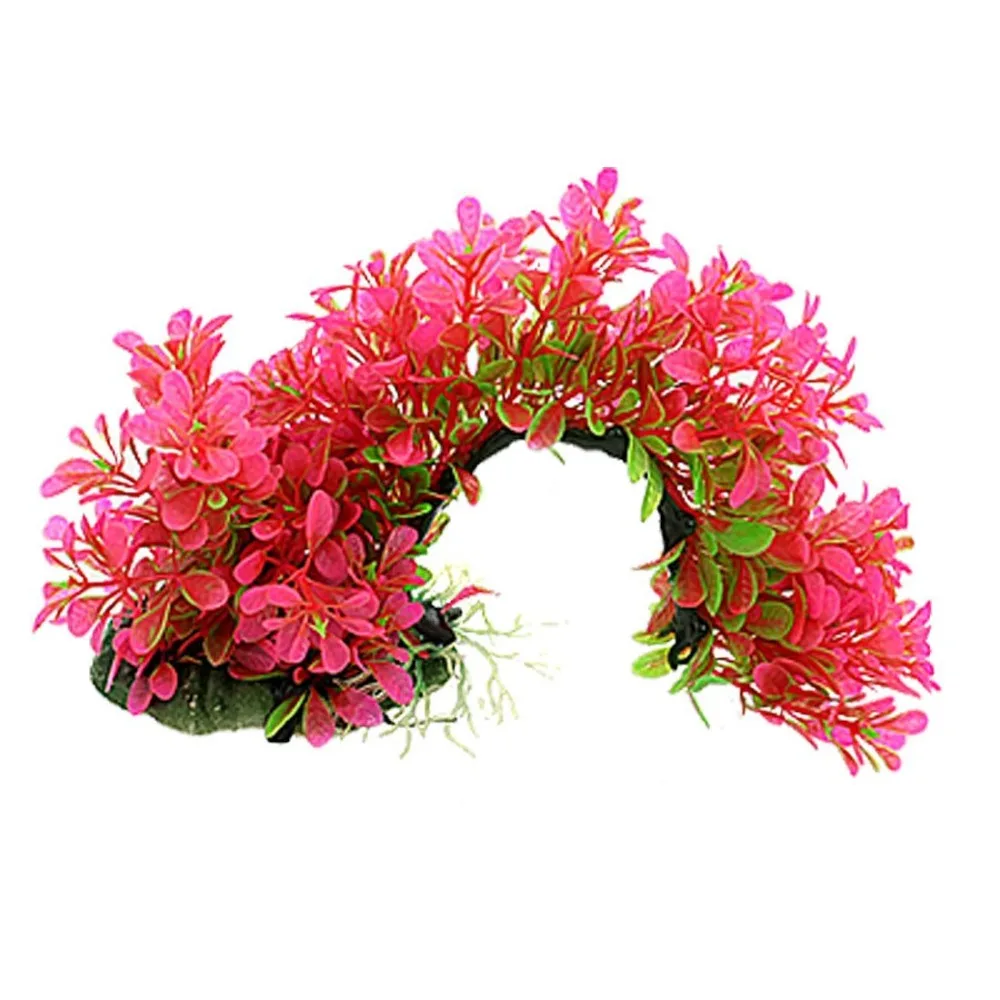Acuarios Pink Arch Shaped Aquarium Decor Artificial Plastic Plant Decoration Aquatic Plants Fish Tank Ornaments Accessories
Acuarios Pink Arch Shaped Aquarium Decor Artificial Plastic Plant Decoration Aquatic Plants Fish Tank Ornaments Accessories