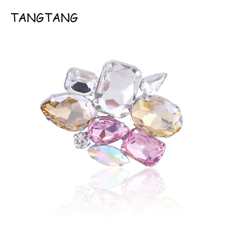 TANGTANG Unique Design Sparkly Pink Champagne Drop Crystals Brooch Pin For Dress Wedding Jewelry Shiny Trendy, Item NO.: JP031
TANGTANG Unique Design Sparkly Pink Champagne Drop Crystals Brooch Pin For Dress Wedding Jewelry Shiny Trendy, Item NO.: JP031