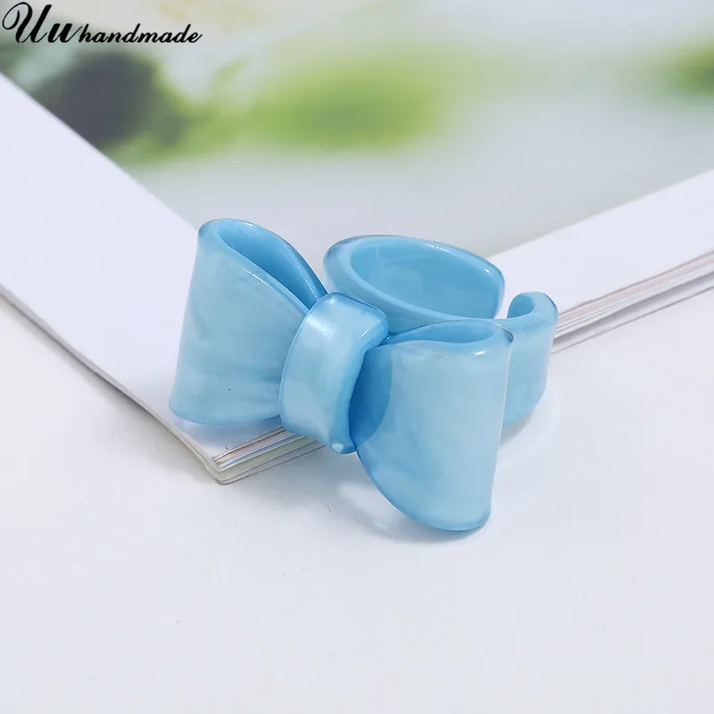 Color acrylic Cute Bowknot Rings for Women Anillos mujer Bague femme gothic boho Wedding Ring Set kids Jewelry fashion 2019 new
Color acrylic Cute Bowknot Rings for Women Anillos mujer Bague femme gothic boho Wedding Ring Set kids Jewelry fashion 2019 new