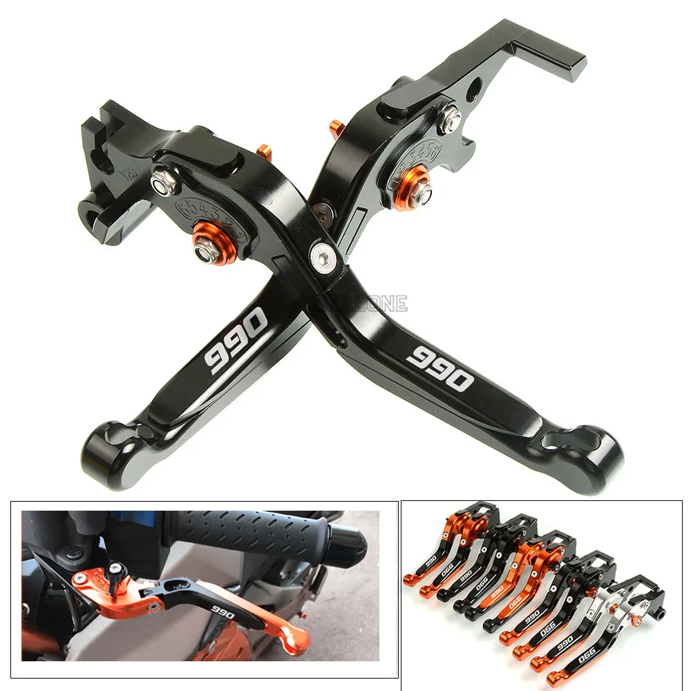 CNC Adjustable Folding Extendable Brake Clutch Levers Set For KTM 990 SM 2007-2008 New Up with logo Motorbike Brake 12 Colors
CNC Adjustable Folding Extendable Brake Clutch Levers Set For KTM 990 SM 2007-2008 New Up with logo Motorbike Brake 12 Colors