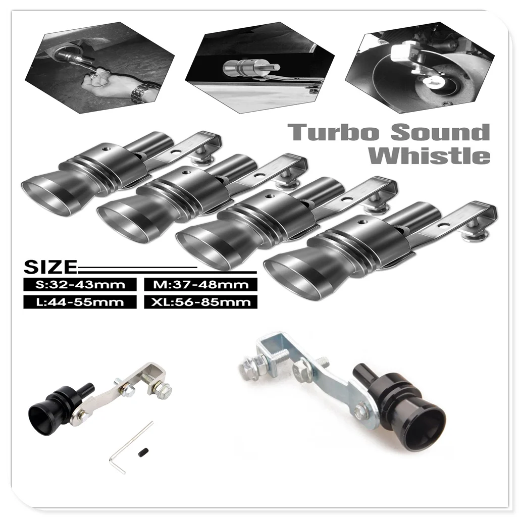 Car Exhaust Pipe Muffler Sound Whistle Simulator black for Jeep Renegade Cherokee Wrangler Compass Patriot Santafe i20 i30
Car Exhaust Pipe Muffler Sound Whistle Simulator black for Jeep Renegade Cherokee Wrangler Compass Patriot Santafe i20 i30