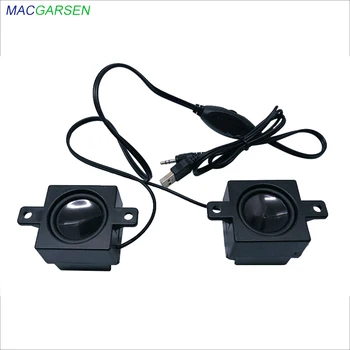 MACGARVEN 1 pair 8 ohm 3W mini 2.0 Computer Speaker Bass Diaphragm Speaker Cell Phone Desktop speakers 51*51*40mm Loudspeaker
MACGARVEN 1 pair 8 ohm 3W mini 2.0 Computer Speaker Bass Diaphragm Speaker Cell Phone Desktop speakers 51*51*40mm Loudspeaker