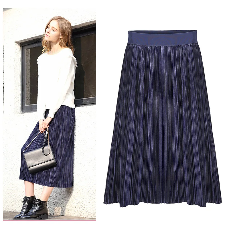 Pleated Skirt Long Skirt Solid Jupe Longue Xxxl A Line Office Ladies Women Falda Larga 2019 Saia Streetwear 2019 Gonne Donna
Pleated Skirt Long Skirt Solid Jupe Longue Xxxl A Line Office Ladies Women Falda Larga 2019 Saia Streetwear 2019 Gonne Donna