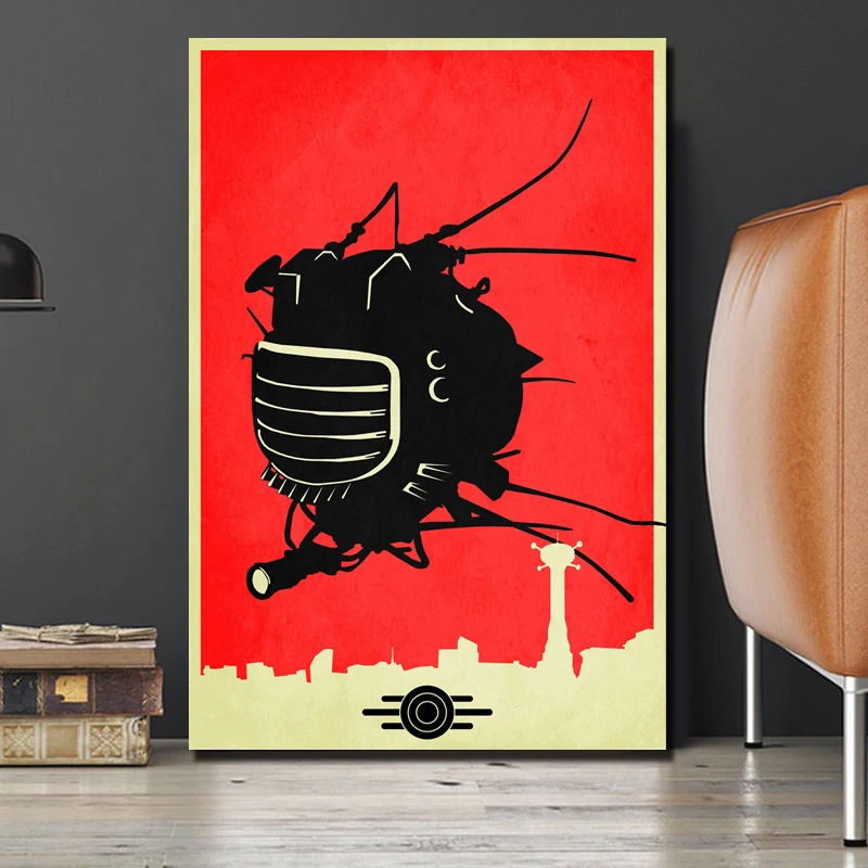 Fallout 3 4 Game New Vegas Poster Artwork Modern Canvas Painting Wall Art Wall Picture Bedroom Home Decor Brotherhood of Steel
Fallout 3 4 Game New Vegas Poster Artwork Modern Canvas Painting Wall Art Wall Picture Bedroom Home Decor Brotherhood of Steel