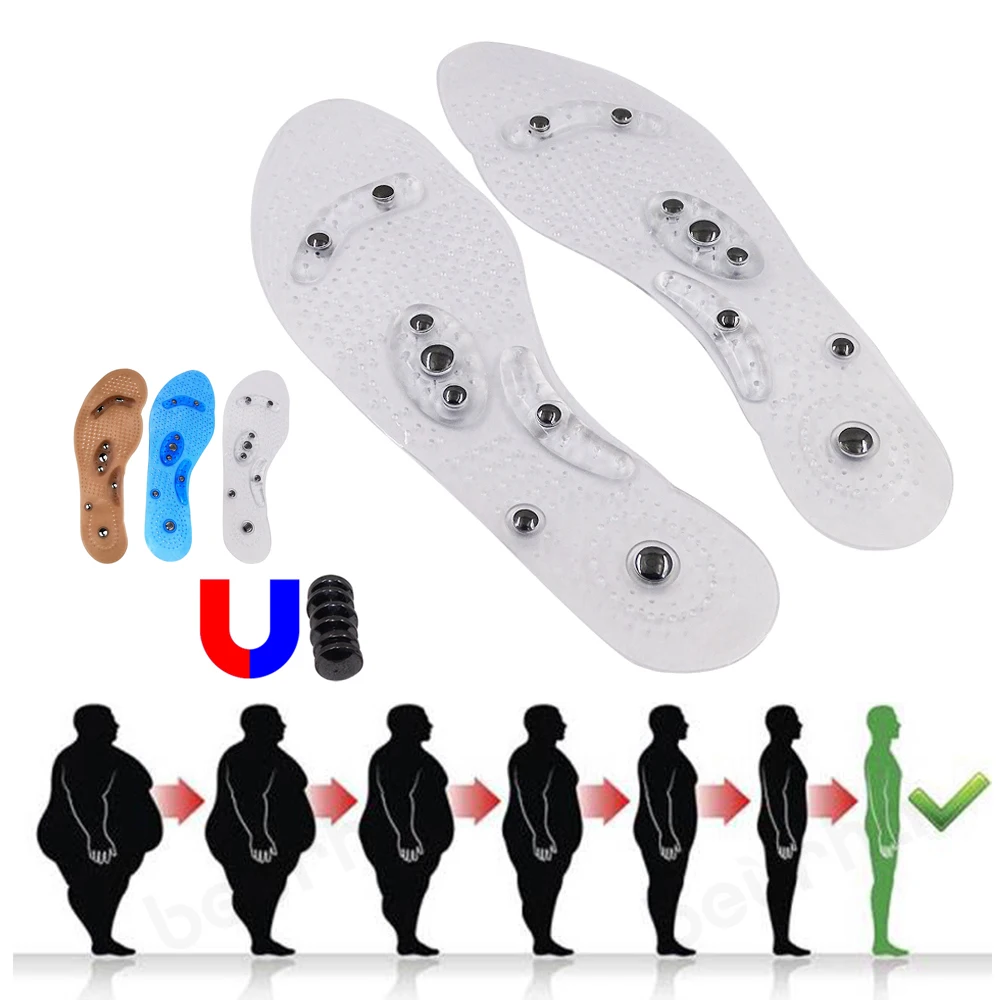 2pc silicone Shoe Gel Insoles Feet Magnetic Therapy Health Care for Men Women Comfort Pads Foot Care Relaxation Detox Slimming
2pc silicone Shoe Gel Insoles Feet Magnetic Therapy Health Care for Men Women Comfort Pads Foot Care Relaxation Detox Slimming