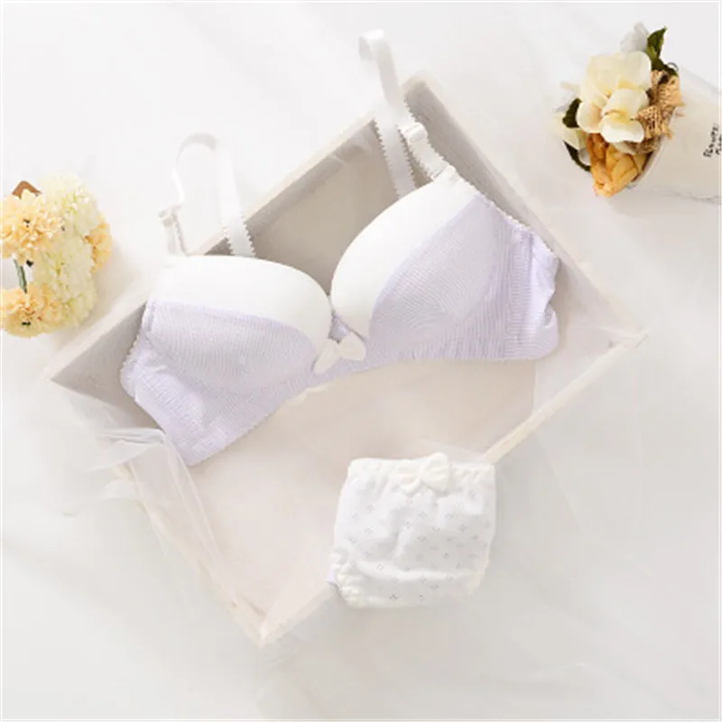 New Fashion Young Girl Underwear Kid Bra Set Student Bra Set Teenager Training Bra +Panties Yung Girl Underwear Set
New Fashion Young Girl Underwear Kid Bra Set Student Bra Set Teenager Training Bra +Panties Yung Girl Underwear Set