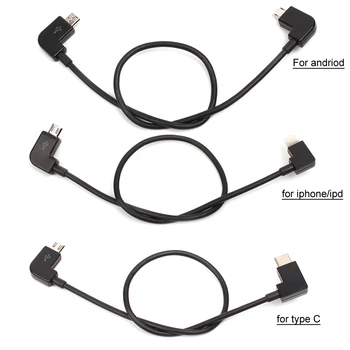 Drone Transmitter Remote Control FPV Data Cable type C Line to phone for iphone 7,Micro USB Connector for DJI Mavic Pro /spark
Drone Transmitter Remote Control FPV Data Cable type C Line to phone for iphone 7,Micro USB Connector for DJI Mavic Pro /spark
