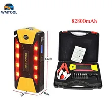 High power 82800mAh Car Jump Starter Great Discharge Rate Diesel Auto Power Bank For Car Motor Booster Start Jumper Battery
High power 82800mAh Car Jump Starter Great Discharge Rate Diesel Auto Power Bank For Car Motor Booster Start Jumper Battery