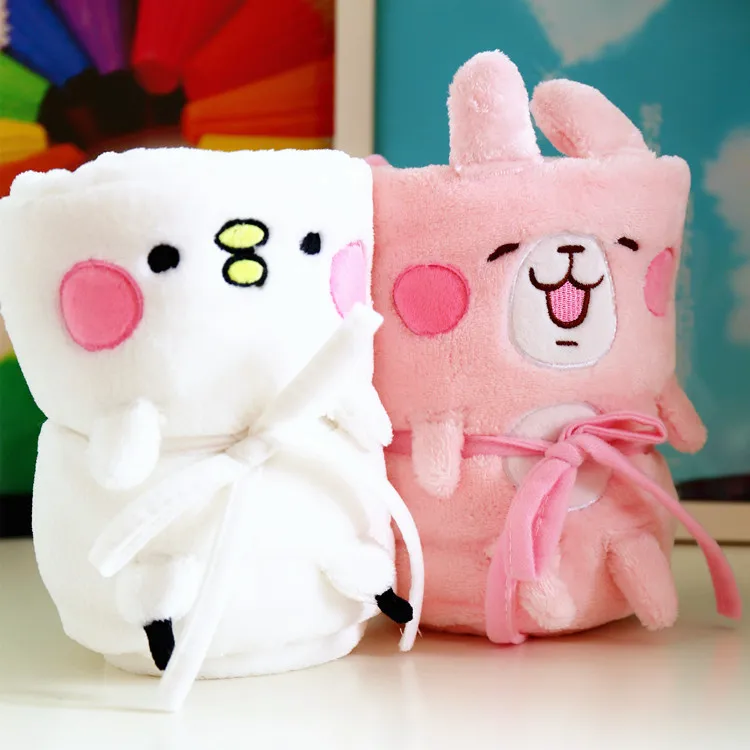 Kanahei Japan Kawai Anime Pink Rabbit & Chick Air Conditioner Carpet blanket Small Roll-Matt Cartoon Kid's Gift office keep warm
Kanahei Japan Kawai Anime Pink Rabbit & Chick Air Conditioner Carpet blanket Small Roll-Matt Cartoon Kid's Gift office keep warm