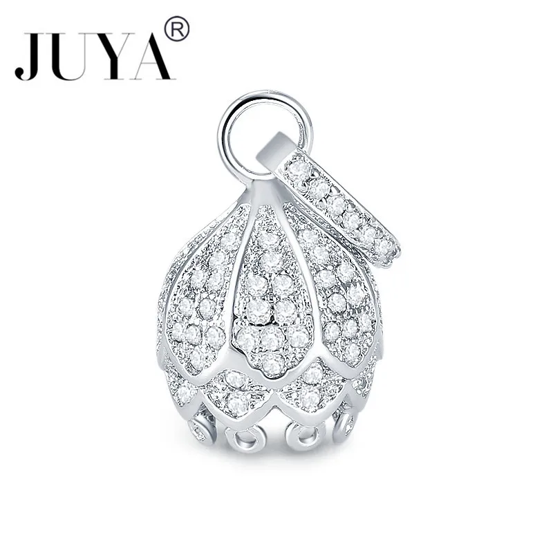 Jewelry Findings & Components Bijoux Zircon Lotus Tassel Beads Caps For Pearl Bracelets Necklaces Diy Crafts Floating Charms
Jewelry Findings & Components Bijoux Zircon Lotus Tassel Beads Caps For Pearl Bracelets Necklaces Diy Crafts Floating Charms
