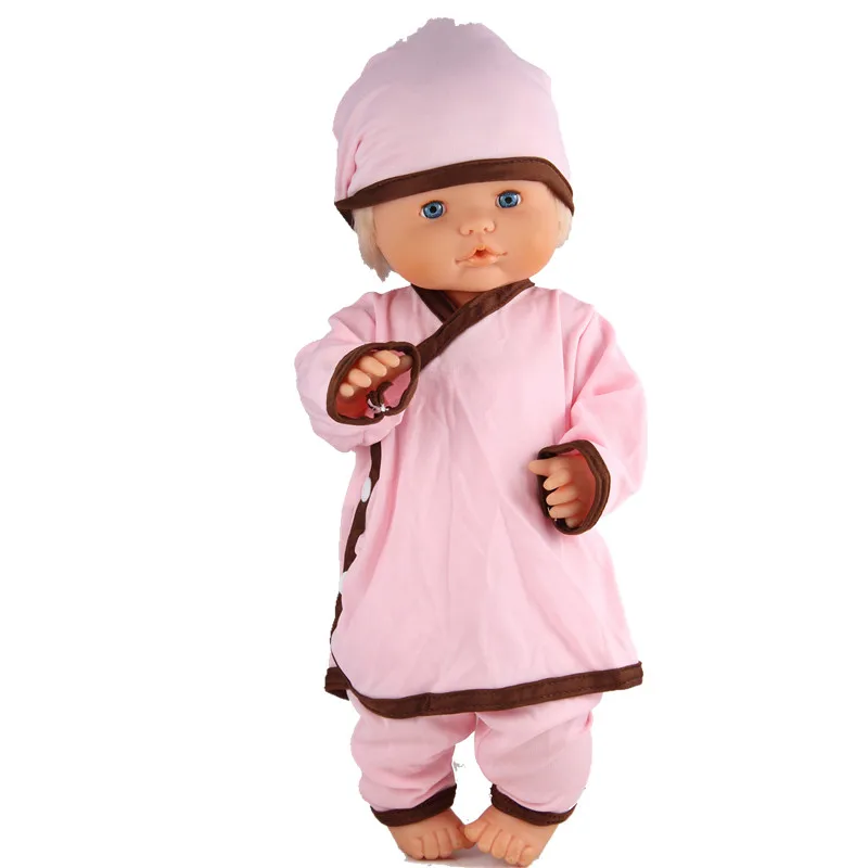 Clothes For Dolls Fit 41cm Nenuco Doll Nenuco y su Hermanita Pink Body Doll Sleepwears With Hat For 16inch Nenuco Doll
Clothes For Dolls Fit 41cm Nenuco Doll Nenuco y su Hermanita Pink Body Doll Sleepwears With Hat For 16inch Nenuco Doll