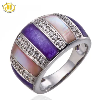 Hutang Purple Pink Mother of Pearl Rings Pure 925 Sterling Silver Ring Fine Elegant Jewelry sterling-silver for Women Best Gift
Hutang Purple Pink Mother of Pearl Rings Pure 925 Sterling Silver Ring Fine Elegant Jewelry sterling-silver for Women Best Gift