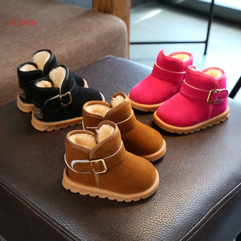 2018 Winter Fashion Male Baby Girl snow boots shoes warm plush soft bottom baby boots PU winter snow boot
2018 Winter Fashion Male Baby Girl snow boots shoes warm plush soft bottom baby boots PU winter snow boot