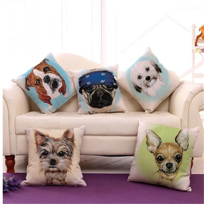 Square 18" Creative Colorful Cute Dog Dalmatians Pattern Linen Cushions Cover Home Almofada Decor Throw Pillow Covers
Square 18" Creative Colorful Cute Dog Dalmatians Pattern Linen Cushions Cover Home Almofada Decor Throw Pillow Covers
