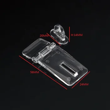20PCS/LOT HIGH QUALITY 56x24mm Clear Crystal Transparent acrylic hinge Drawer Door Lock Catch
20PCS/LOT HIGH QUALITY 56x24mm Clear Crystal Transparent acrylic hinge Drawer Door Lock Catch