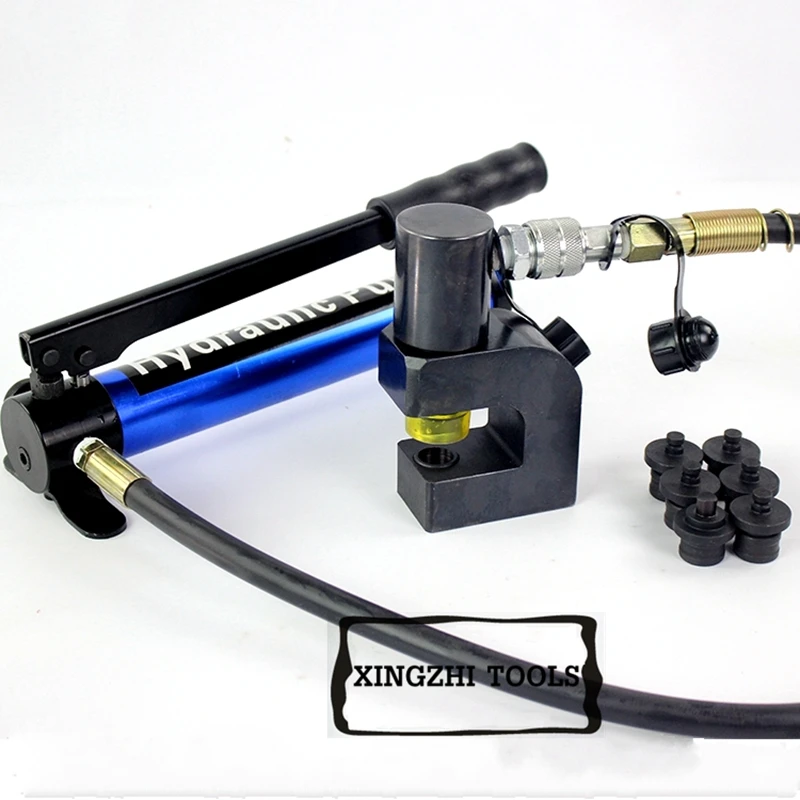Mini Hydraulic Angle Steel Hole Punching Tools with Hand Pump