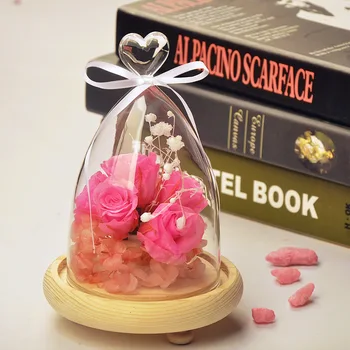 O.RoseLif Home Decoration Accessories Heart Glass Cover + Wooden Base Wedding Decoration
O.RoseLif Home Decoration Accessories Heart Glass Cover + Wooden Base Wedding Decoration