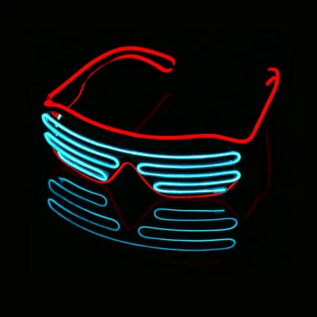 Novelty LED Glasses Flashing Luminous Rave Festival Neon Party Night Wire Light Up Shade Halloween Wedding Birthday Decoration
Novelty LED Glasses Flashing Luminous Rave Festival Neon Party Night Wire Light Up Shade Halloween Wedding Birthday Decoration