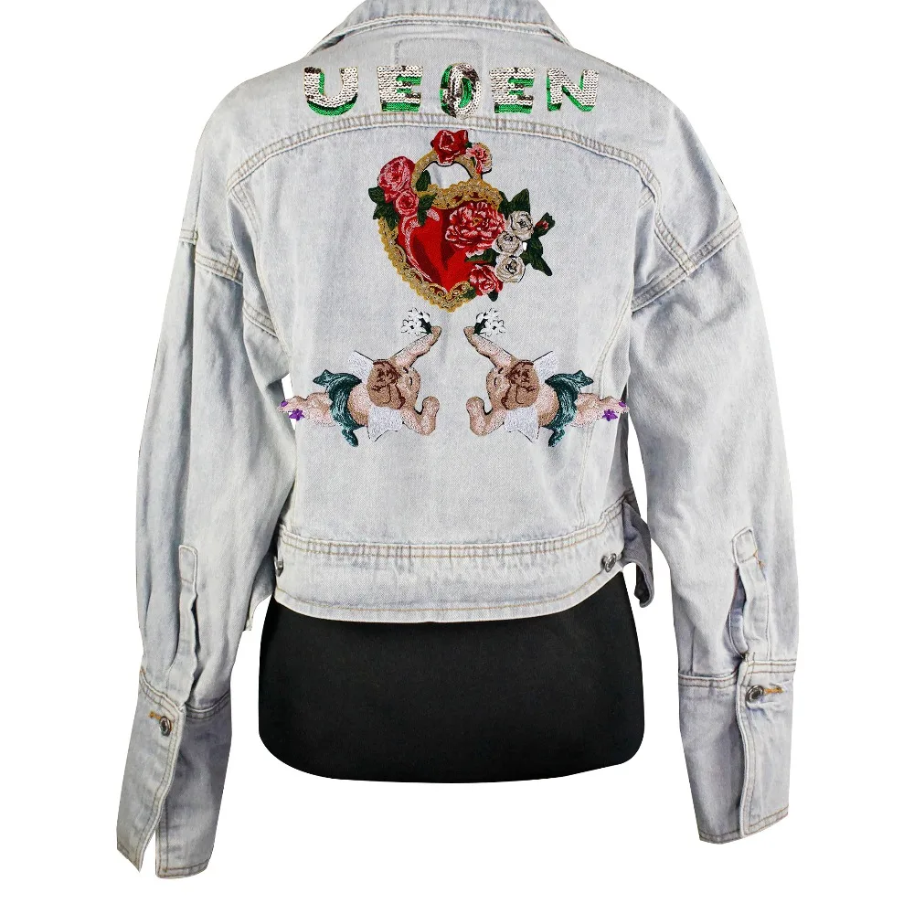 1set Wings Angel Love Heart Rose Flower Applique Patch Sew on motorcycle embroideried badge, Angel patch Garment Accessory A9
1set Wings Angel Love Heart Rose Flower Applique Patch Sew on motorcycle embroideried badge, Angel patch Garment Accessory A9