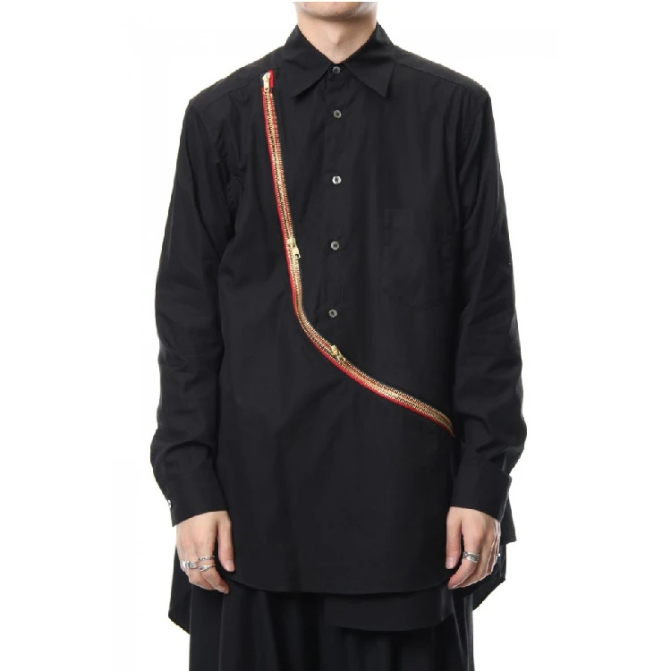 Аналогично! Модная мужская рубашка с красно-черной застежкой-молнией, свободного покроя, из чистого хлопка.
Аналогично! Модная мужская рубашка с красно-черной застежкой-молнией, свободного покроя, из чистого хлопка.