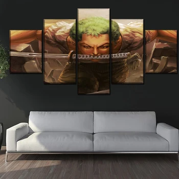 Home Decor Prints Painting Pictures Wall Art 5 Pieces Animation One Piece Modular Canvas HD Poster Modern Bedside Background 
Home Decor Prints Painting Pictures Wall Art 5 Pieces Animation One Piece Modular Canvas HD Poster Modern Bedside Background