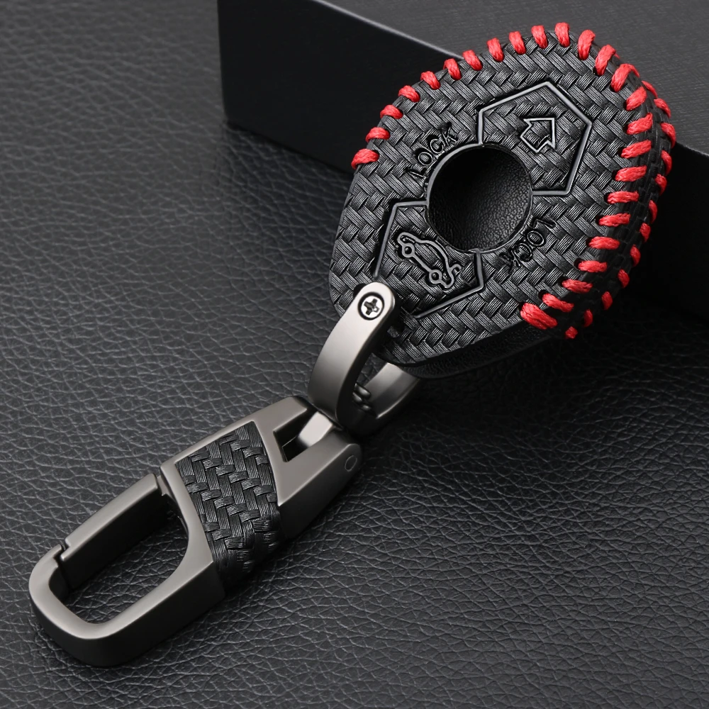 Carbon Fiber Style Leather Car Key Cover For BMW M3 X3 X5 Z3 Z4 3 5 7 Series E38 E39 E46 E83 Keys Protection Case Chain FOB Bag
Carbon Fiber Style Leather Car Key Cover For BMW M3 X3 X5 Z3 Z4 3 5 7 Series E38 E39 E46 E83 Keys Protection Case Chain FOB Bag