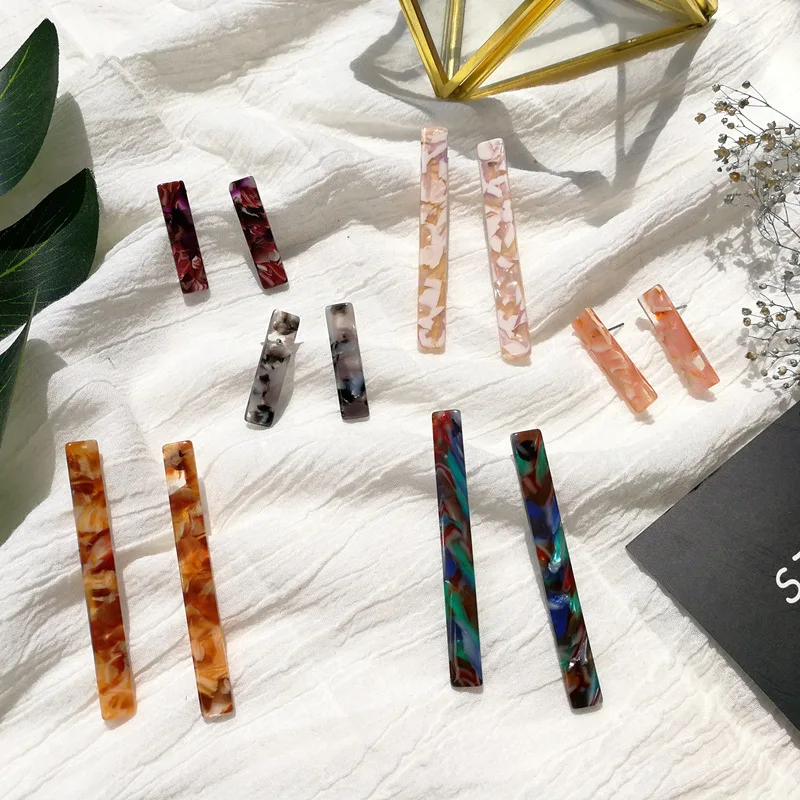 2019 New Minimalistic Acrylic Resin Earrings Geometric Square Earring Multi Color Acetic Acid Tortoiseshell Earrings Pendientes
2019 New Minimalistic Acrylic Resin Earrings Geometric Square Earring Multi Color Acetic Acid Tortoiseshell Earrings Pendientes