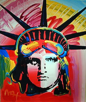 Handmade painting popart Statue of Liberty on oil canvas for living room decor, wallpaper
Handmade painting popart Statue of Liberty on oil canvas for living room decor, wallpaper