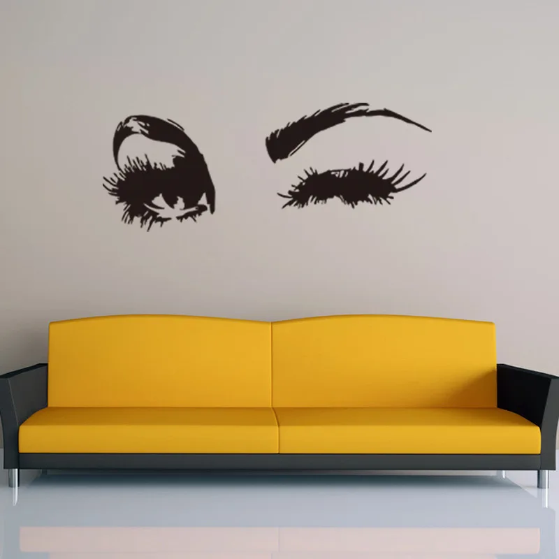 Removable Waterproof 26*69cm Beauty Eye Wall Stickers for Girl Living Room Bed Room Stairs Home Decor Art Wall Decals Decoration
Removable Waterproof 26*69cm Beauty Eye Wall Stickers for Girl Living Room Bed Room Stairs Home Decor Art Wall Decals Decoration