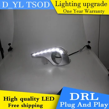 Car styling For Toyota Highlander LED DRL For Highlander led fog lamps daytime running lights High brightness guide LED DRL
Car styling For Toyota Highlander LED DRL For Highlander led fog lamps daytime running lights High brightness guide LED DRL