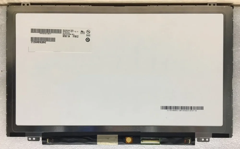 AUO B140XTT01.0 (Touch) for Toshiba Satellite U850T LCD LED Display Screen WITH Touch Digitizer Assembly Replacement 14.0
AUO B140XTT01.0 (Touch) for Toshiba Satellite U850T LCD LED Display Screen WITH Touch Digitizer Assembly Replacement 14.0
