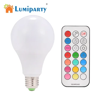 LumiParty RGB E27 16 Colors Changing Decoration Wireless Spotlight LED Bulb Light Lamp Spotlight + IR Remote Control 10W
LumiParty RGB E27 16 Colors Changing Decoration Wireless Spotlight LED Bulb Light Lamp Spotlight + IR Remote Control 10W