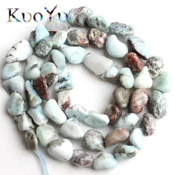 6-8mm Natural Irregular Genuine Larimar Stone Beads Smooth Loose Spacer Bead For Jewelry Making DIY Bracelet Necklace 15"Strand
6-8mm Natural Irregular Genuine Larimar Stone Beads Smooth Loose Spacer Bead For Jewelry Making DIY Bracelet Necklace 15"Strand