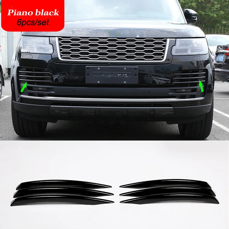 Car Front Bumper Fog Light Grille Cover Trim Fog Lamp Decoration Strips for Land Rover Range Rover Vogue L405 2018 Accessories
Car Front Bumper Fog Light Grille Cover Trim Fog Lamp Decoration Strips for Land Rover Range Rover Vogue L405 2018 Accessories