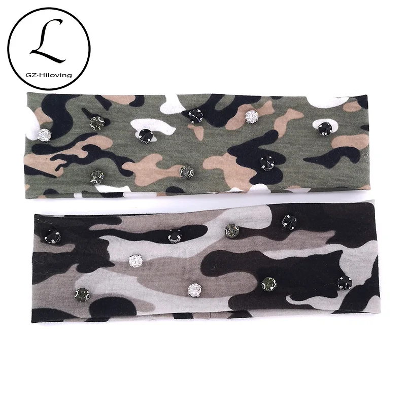 GZHilovingL Soft Woman Green Camouflage Rhinestones Headbands Casual Summer Thin Stretch Army Print Hairbands Headwear For Girls 
GZHilovingL Soft Woman Green Camouflage Rhinestones Headbands Casual Summer Thin Stretch Army Print Hairbands Headwear For Girls