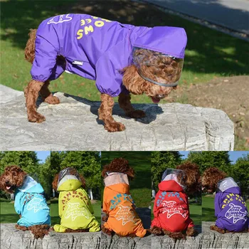 Puppy Pet Dog Rain Coat Hooded Cartoon Print Waterproof Dog Raincoat Jacket Jumpsuit Pet Rainwear Clothes for Small Dogs/Cats
Puppy Pet Dog Rain Coat Hooded Cartoon Print Waterproof Dog Raincoat Jacket Jumpsuit Pet Rainwear Clothes for Small Dogs/Cats